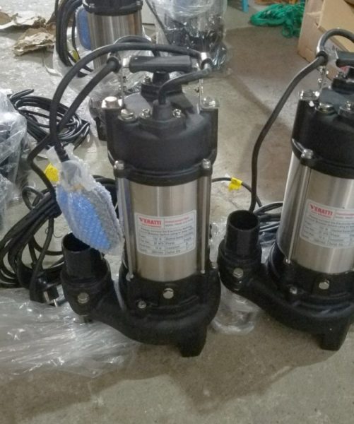 Bơm chìm nước thải Veratti Model VRm22-13-0.75FD 0.75Kw
